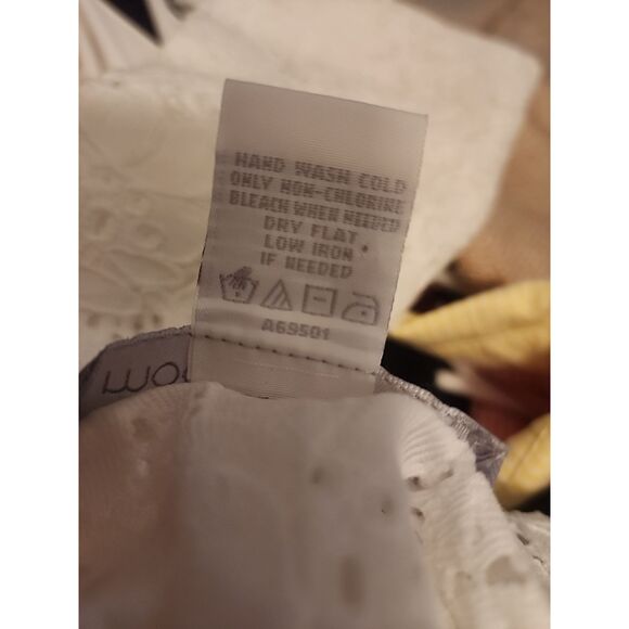 Modern Soul White Cardigan Button Front Crochet Knit Long Sleeve Womens Size XL - Picture 5 of 5